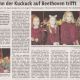 Wenn der Kuckuck auf Beethoven trifft Copyright MINDENER TAGEBLATT / MT ONLINE 23. Juni 2010