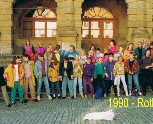 1990 - Chorfahrt nach Rothenburg