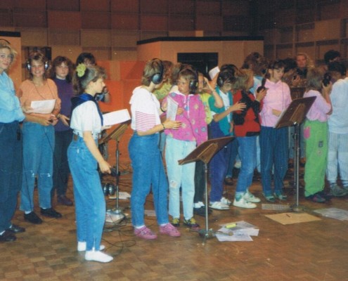 1990 - Studioaufnahmen in Hamburg